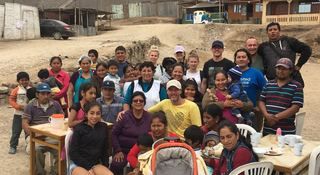 With Amoria Bond Charitable Trust & some of the Las Laderas Community whom we worked with to build over 100 homes on an ongoing cultural exchange charitable program